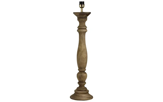 Pr Home Lodge Lamp Base Aged Brown 78 Cm