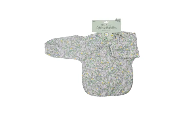 Rätt Start Elsa Beskow Blomsterfesten Bib With Sleeves Multi