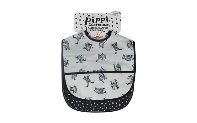 Rätt Start Pippi Cirkus Bib 2-pack Multi