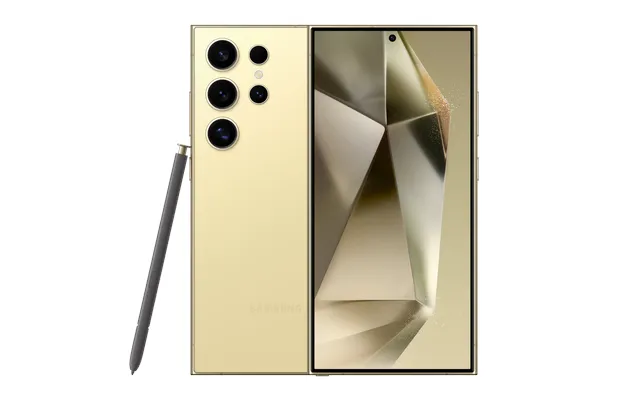 Refurbished Samsung Galaxy S24 Ultra - Yellow Titanium