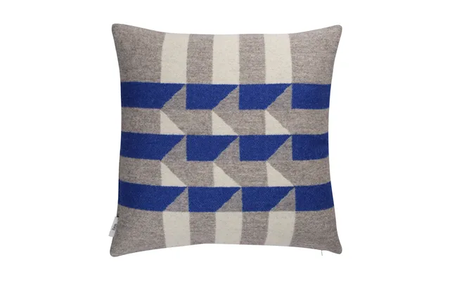 Røros Tweed Kvam Cushion 50x50 Cm Blue