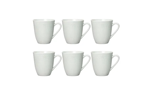 Rörstrand Swedish Grace Mug Large 6-pack Mist Grey