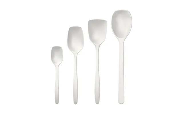 Rosti Classic Cooking Spoon Set 4 Pieces White