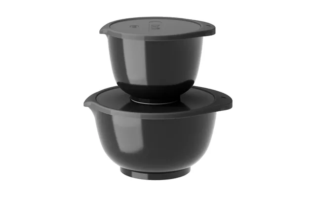 Rosti Margrethe Bowl Set 2-pack Black Edition