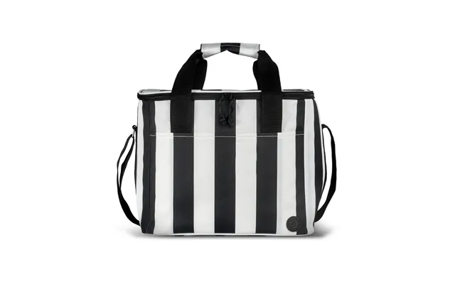 Sagaform City Cooler Bag Large 20 L Black-white
