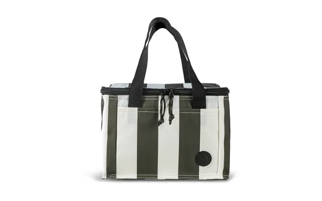 Sagaform City Cooler Bag Small 3.2 L Green-white