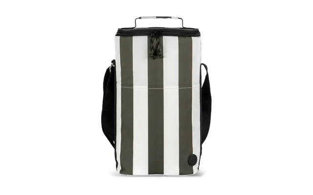 Sagaform City Cooler Bag Tall 9 L Green-white
