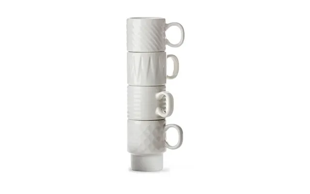 Sagaform Coffee & More Espresso Cup 4-pack White