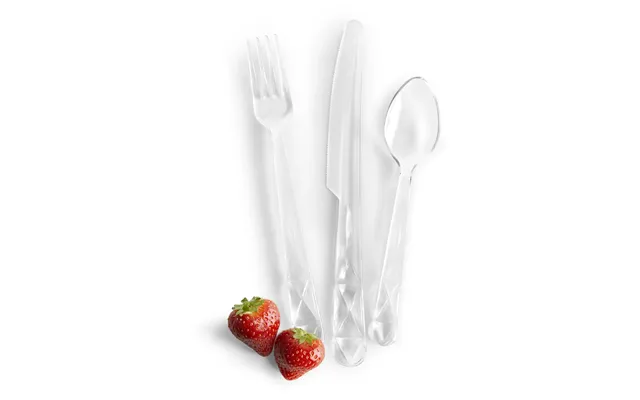 Sagaform Picnic Juni Cutlery Set 12 Pieces Transparent