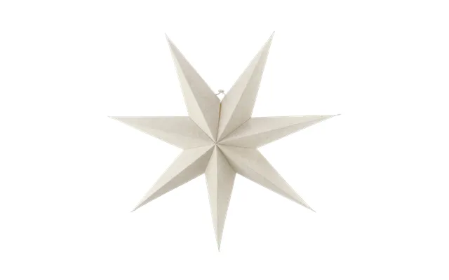 Scandi Living Bare Advent Star White 80 Cm