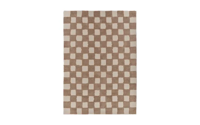 Scandi Living Checker Play Mat 170x240 Cm Hazel