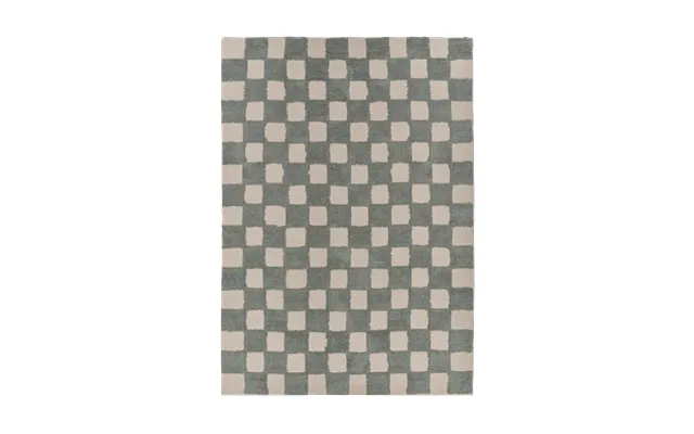 Scandi Living Checker Play Mat 170x240 Cm Sage