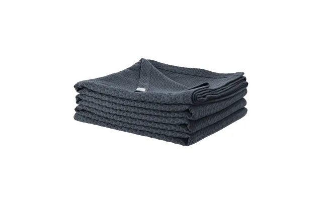 Scandi Living Kimono Bed Spread 260x260 Cm Storm Blue