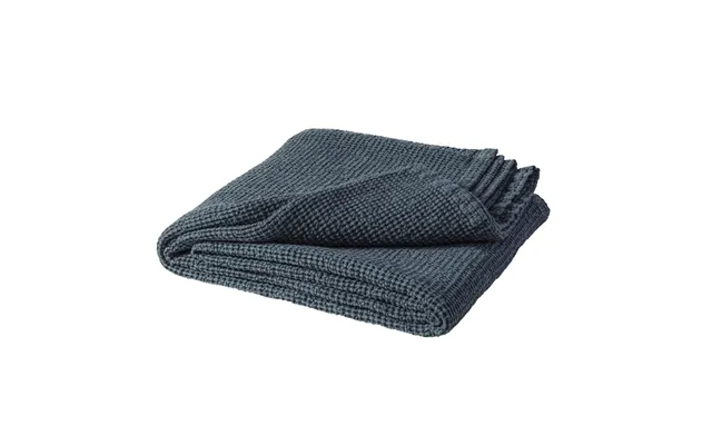 Scandi Living Moss Bed Spread 260x260 Cm Storm Blue