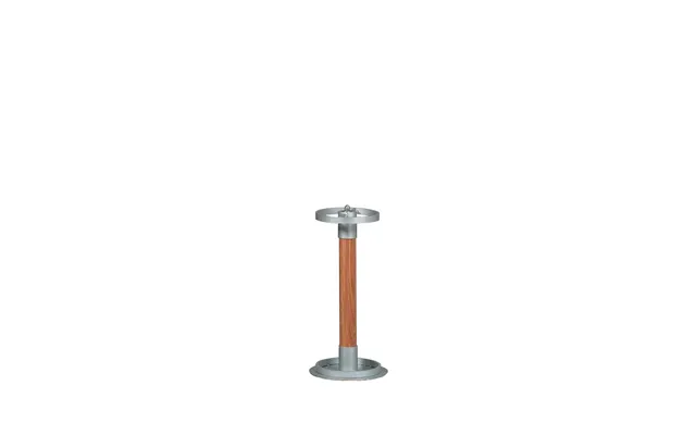 Scherlin Umbrella Stand Oak - Silver Lacquer Iron