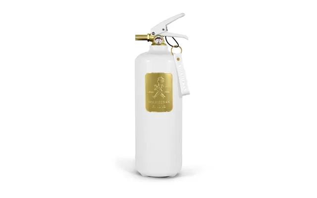 Solstickan Design Solstickan Fire Extinguisher 2 Kg White-gold