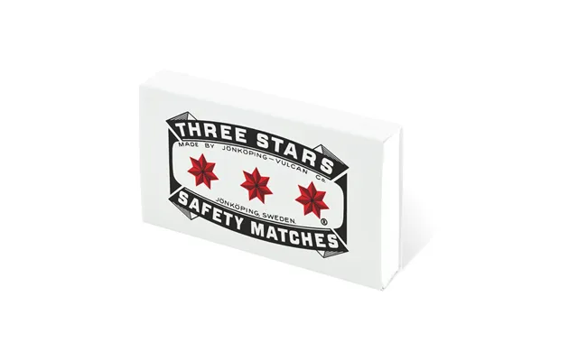 Solstickan Design Three Stars Matches Refill 50-pack White