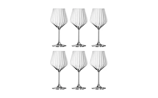 Spiegelau Lifestyle Burgundy Red Wine Glass 64 Cl 4-pack Clear