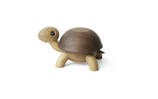 Spring Copenhagen Speedy Turtle Decoration 4 Cm Oak-ash