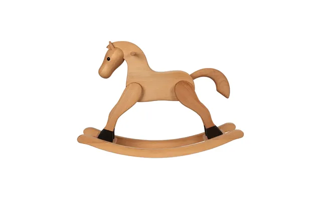Spring Copenhagen The Rocking Horse Decoration 13.5 Cm Oak - 51 Cm