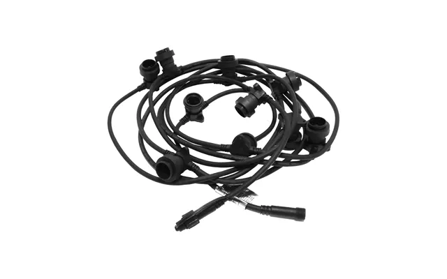 Star Trading Connecta Light String E27 7.35 M Black