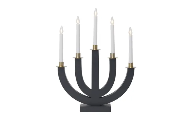 Star Trading Eli Advent Candle Grey