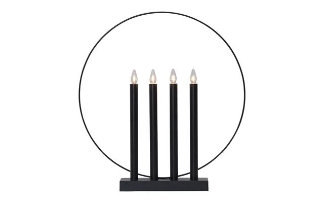 Star Trading Glory Advent Candle Black