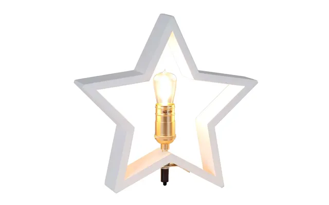 Star Trading Lysekil Advent Star For Table 48 Cm White