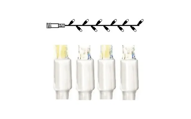 Star Trading Spare Light String Flagpole-tree 10 M Transparent
