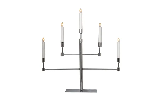 Star Trading Vide Advent Candlestick Chrome