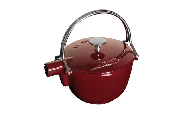 Staub Staub Teapot Cast Iron Round 1.15 L Grenadine Red
