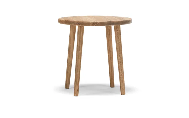 Stolab Miss Button Stool Oak Natural Oil. Low