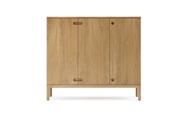 Stolab Prio Tall Bench Oak Natural Oil. Wooden Door