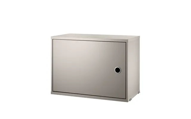 String String Cabinet With Door Beige - 58x30 Cm