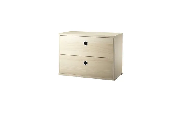String String Cabinet With Drawers Ash Veneer - 58x30 Cm