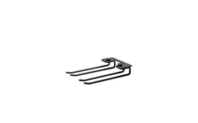 String String Hanger Racks 2-pack Black - 20cm