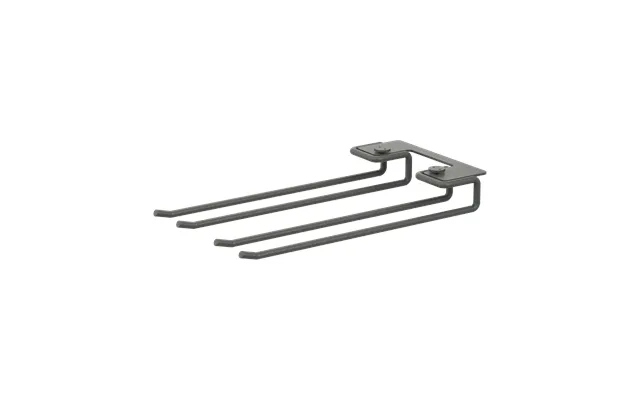 String String Hanger Racks 2-pack Dark Grey - 20 Cm