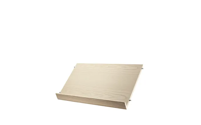 String String Magazine Shelf Wood Ash Veneer - 58x30 Cm