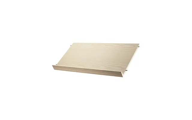 String String Magazine Shelf Wood Ash Veneer - 78x30 Cm