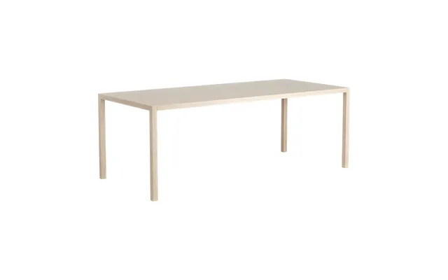 Swedese Bespoke Table 90x200 Cm Oak White Pigment