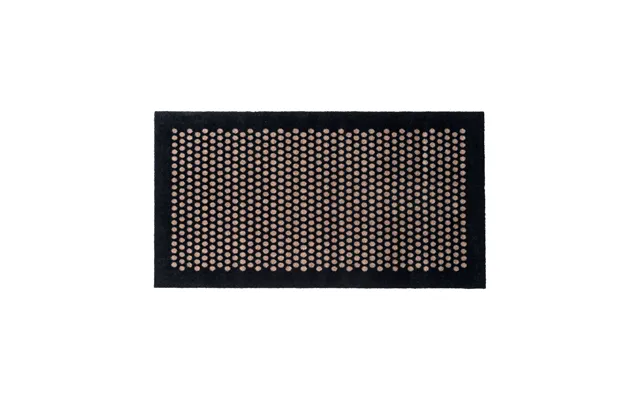 Tica Copenhagen Dot Hallway Rug Black-sand. 67x120 Cm