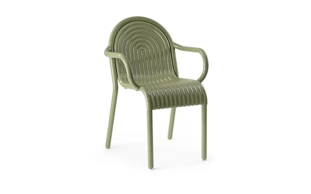 Tom Dixon Groove Armchair Moss