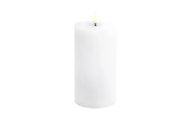 Uyuni Lighting Uyuni Led Block Candle Melted White Rustic - Ø7