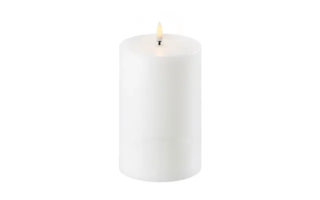 Uyuni Lighting Uyuni Led Block Candle White Ø10.1 Cm 15.2 Cm