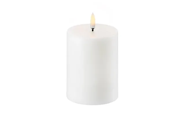 Uyuni Lighting Uyuni Led Block Candle White Ø7.8 Cm 10.1 Cm
