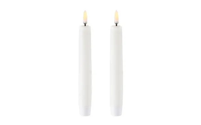 Uyuni Lighting Uyuni Led Taper Candles White 2-pack 15,5 Cm
