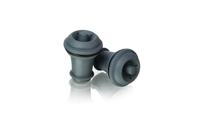 Vacuvin Vacuvin Wine Stopper 2-pack Gray