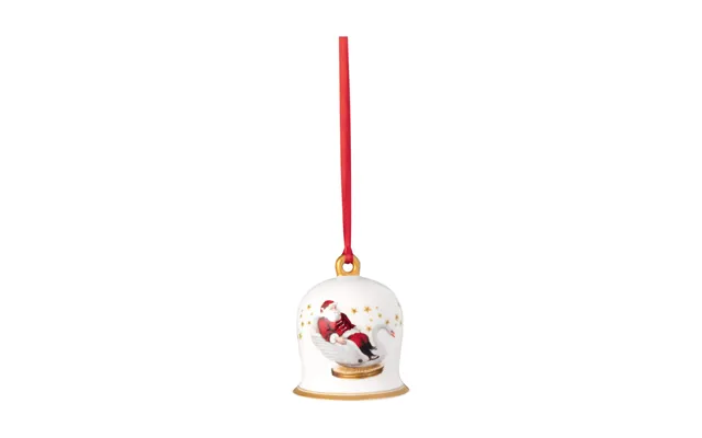 Villeroy & Boch Annual Christmas Edition Bell White-red