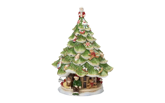 Villeroy & Boch Christmas Toys Memory Snowglobe Tree Green