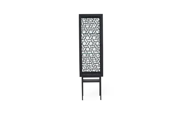 Warm Nordic Enigma Display Cabinet Black